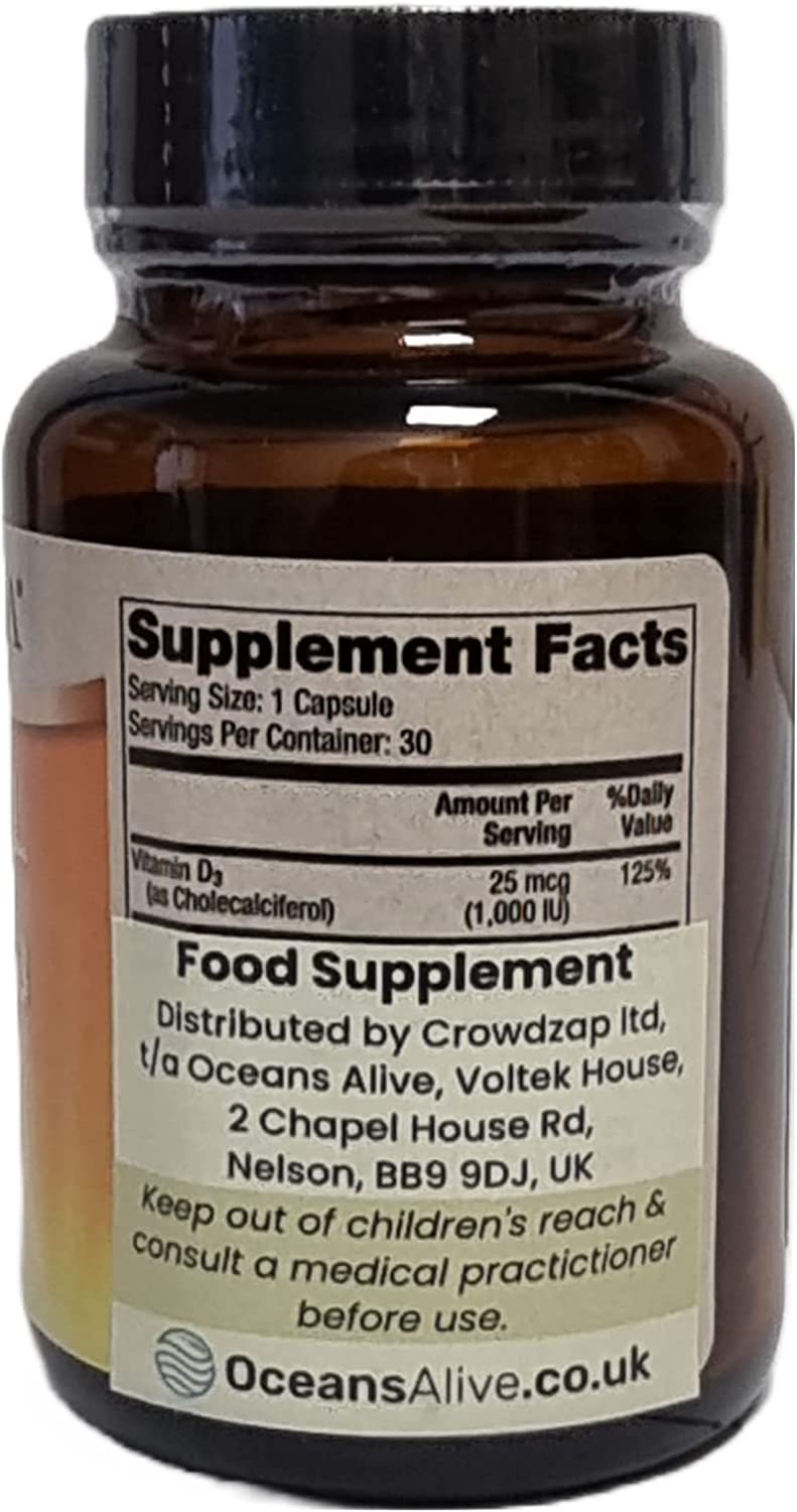 Dr. Mercola Liposomal Vitamin D 1000 IU Capsules, 0.5 Ounce...