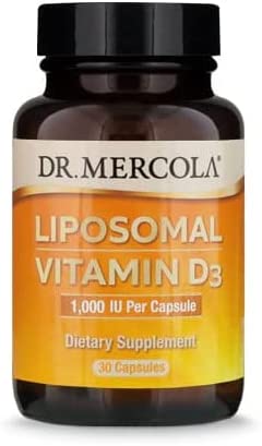 Dr. Mercola Liposomal Vitamin D 1000 IU Capsules, 0.5 Ounce...