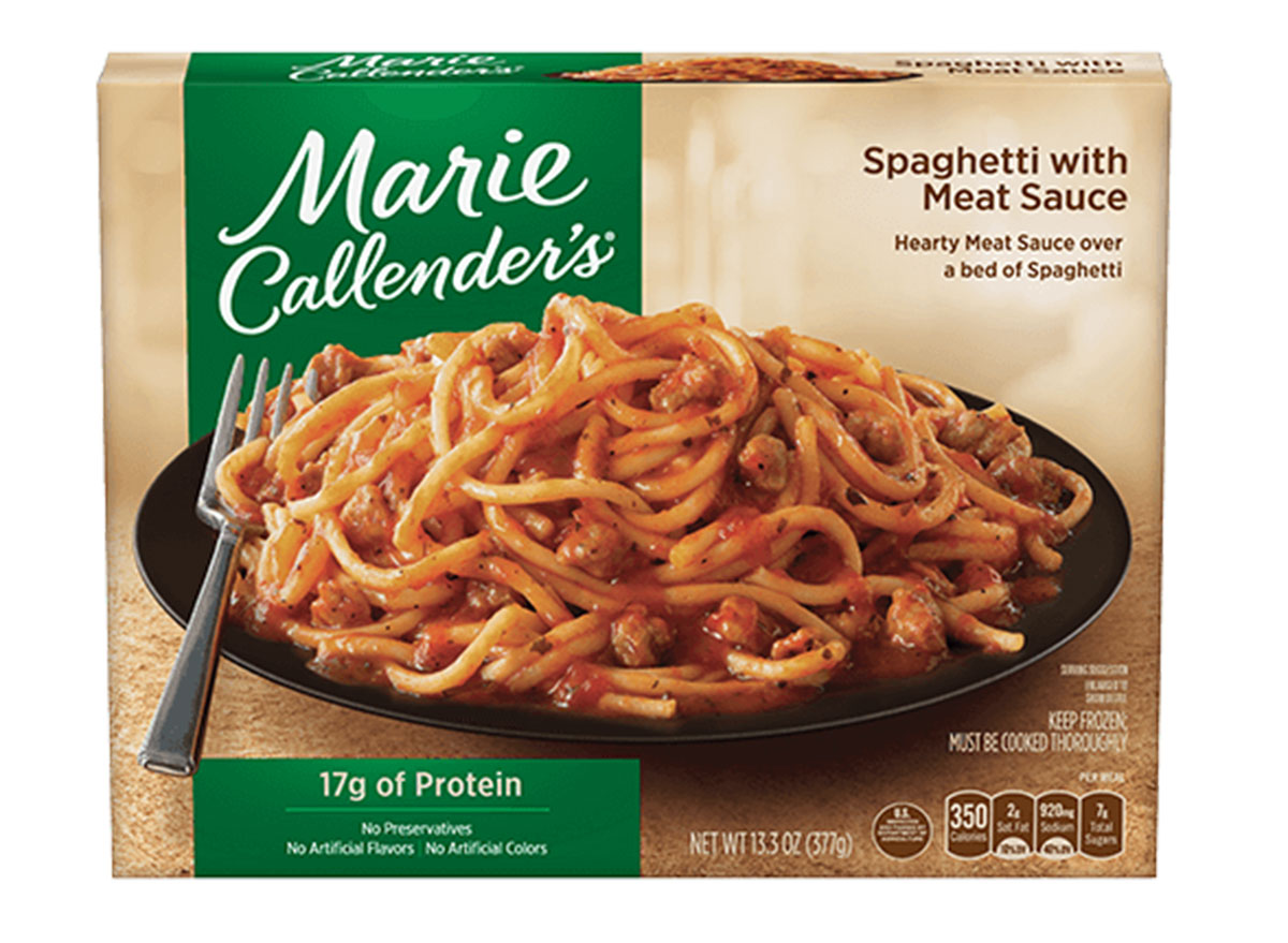 marie callenders spaghetti and meat sauce