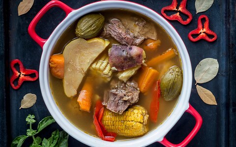 The Costa Rican 'three sisters' dish of beans