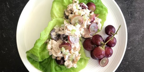Waldorf Tuna Salad with Greek Yogurt