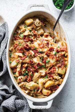 Michele Rosen’s chicken potato casserole.