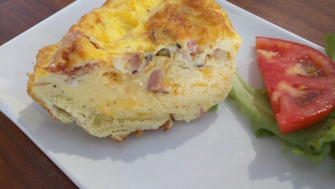 Chelsea’s Gourmet Market and Café's piping hot capicola frittata.
