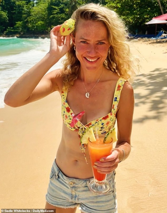 Sadie (pictured) says the more she has learned about the Ayurvedic principles, the more she has been swayed by it